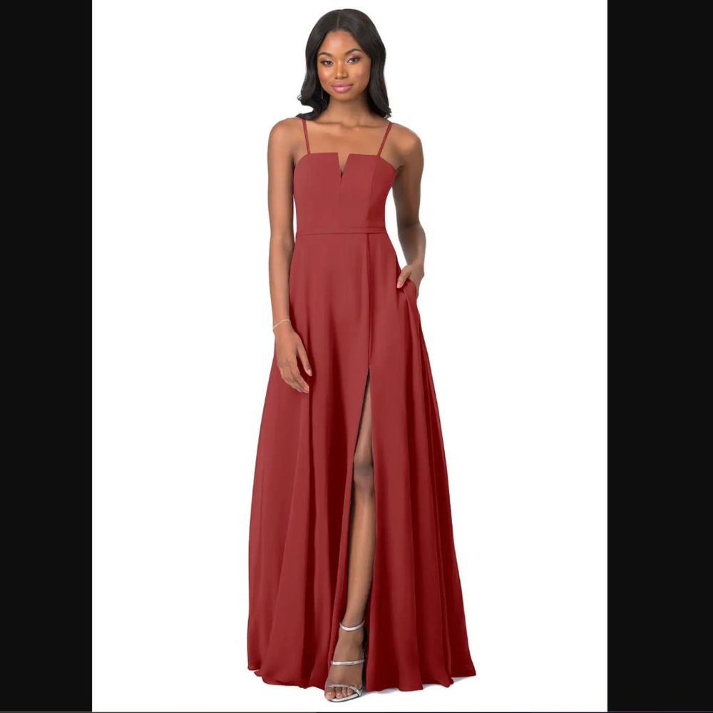 Rust AZAZIE JANNETH Dress